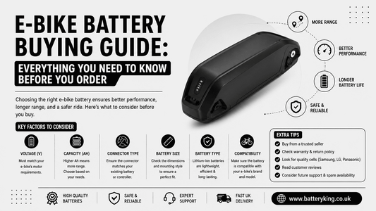 E-Bike Battery Buying Guide: Everything You Need to Know Before You Order