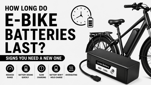 How Long Do E-Bike Batteries Last? Signs You Need a New One