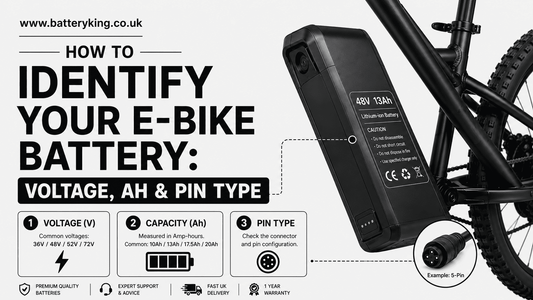 How to Identify Your E-Bike Battery: Voltage, Ah & Pin Type