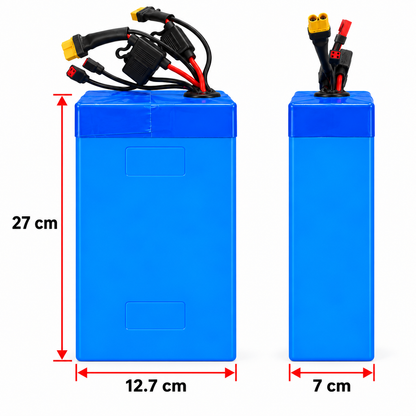 JETECH JT-ESB13-07 48V 15Ah Replacement Battery for Electric Scooters