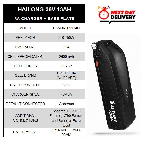 Hailong Replacement Battery