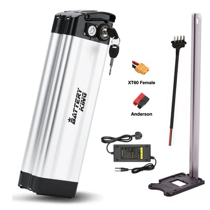 48V 13AH Silver fish E-Bike Battery 1000W/4PINS