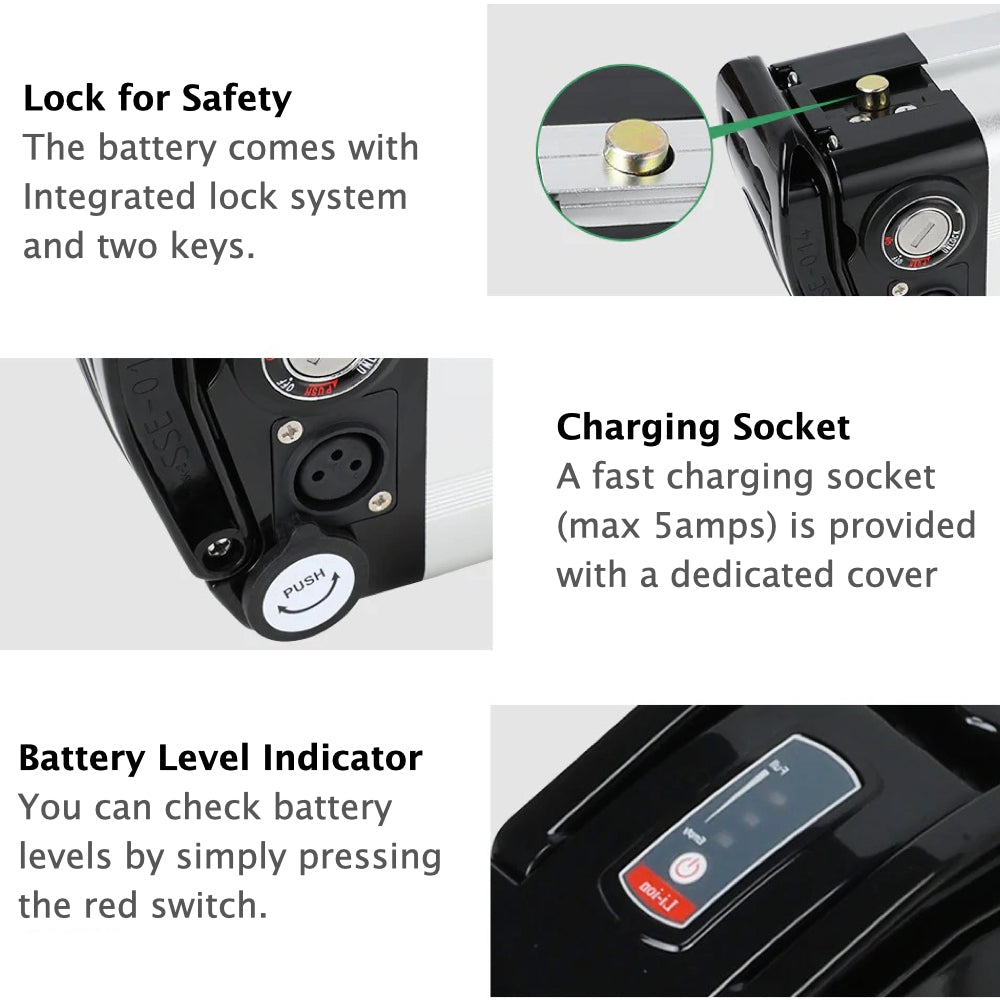 SilverFish E-bike Battery