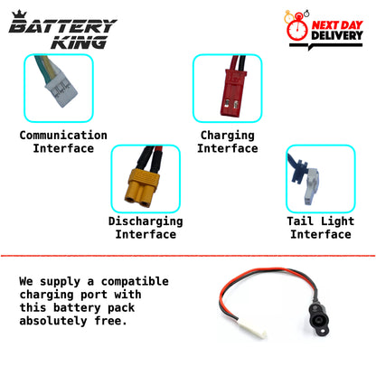 Xiaomi Pro/Pro2 Electric Scooter Battery 36V 10.5Ah with Reinforced Metal Casing